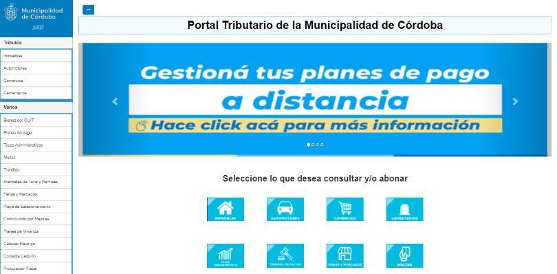 Imagen de la plataforma de Sircar